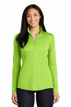 Ladies PosiCharge Competitor 1/4-Zip Pullover 24 Ladies PosiCharge Competitor 1/4-Zip Pullover -Jiffyshirts Store a56b22528656ea