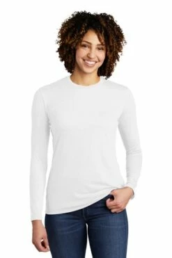 Women's Tri-Blend Long Sleeve Tee -Jiffyshirts Store a56d38434f7049