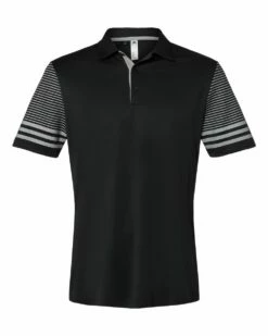 ADIDAS Adult Unisex Striped Sleeve Sport Shirt