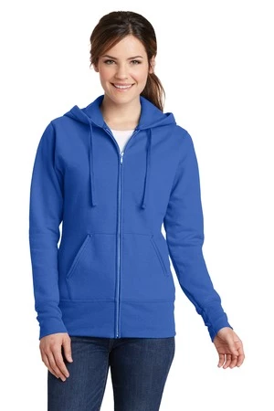 Ladies Core Fleece Full-Zip Hooded Sweatshirt 15 Ladies Core Fleece Full-Zip Hooded Sweatshirt - Image 13