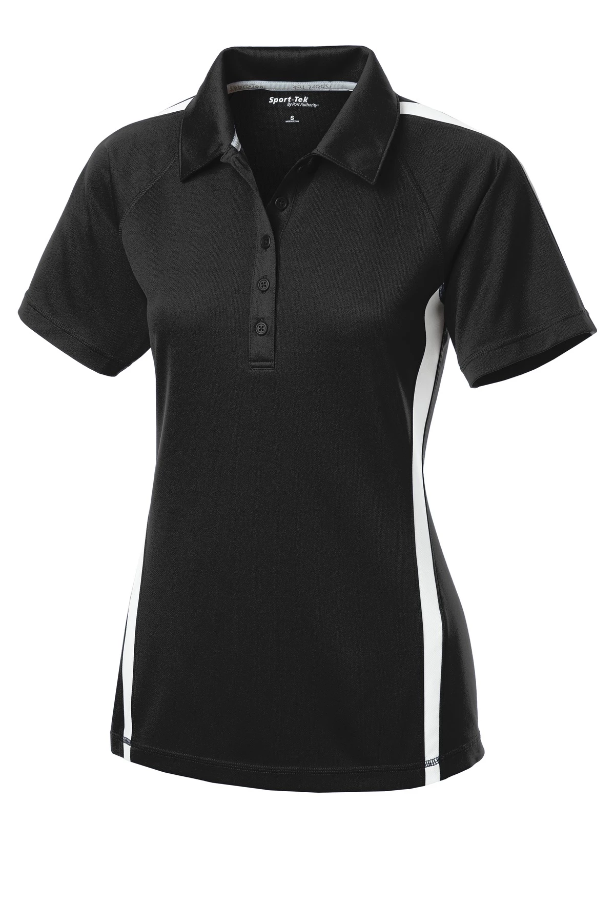 Ladies PosiCharge Micro-Mesh Colorblock Polo 5 Ladies PosiCharge Micro-Mesh Colorblock Polo - Image 3