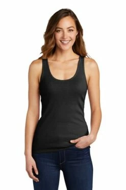 District Women's V.I.T. Rib Tank -Jiffyshirts Store a79f15866c0ac5