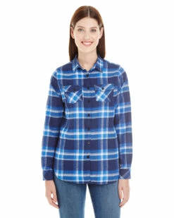 Women's Yarn-Dyed Flannel 21 Women's Yarn-Dyed Flannel -Jiffyshirts Store a7cf7d1426e646