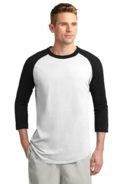Unisex Colorblock Raglan Jersey -Jiffyshirts Store a865d964db4d3d