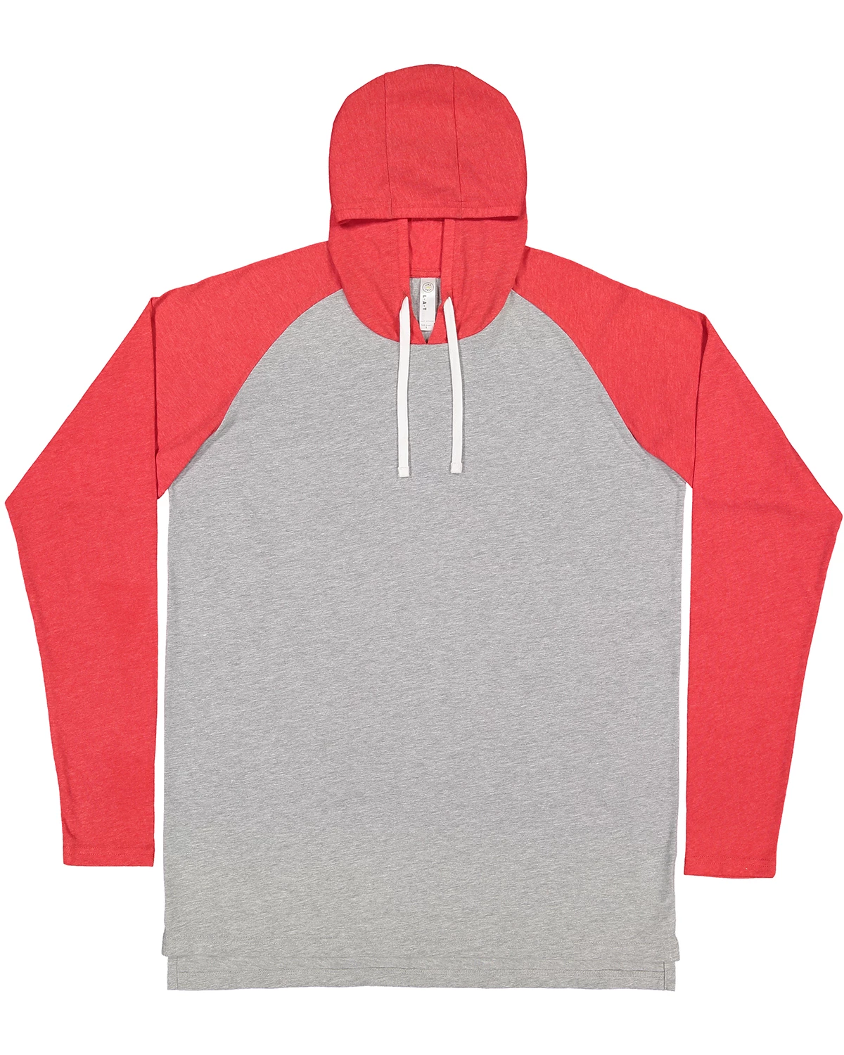 Men's Hooded Raglan Long Sleeve Fine Jersey T-Shirt 9 Men's Hooded Raglan Long Sleeve Fine Jersey T-Shirt - Image 7