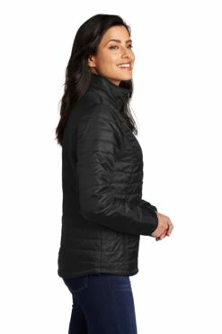Ladies Packable Puffy Jacket 14 Ladies Packable Puffy Jacket -Jiffyshirts Store a8ff364bded87a
