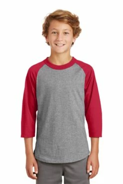 Youth Unisex Colorblock Raglan Jersey