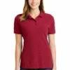 Ladies Combed Ring Spun Pique Polo