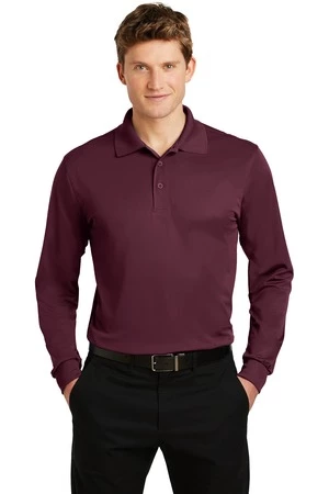 Men's Long Sleeve Micropique Sport-Wick Polo 12 Men's Long Sleeve Micropique Sport-Wick Polo - Image 10