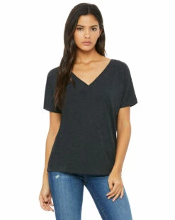 Ladies' Slouchy V-Neck T-Shirt -Jiffyshirts Store accad2b020f0dd