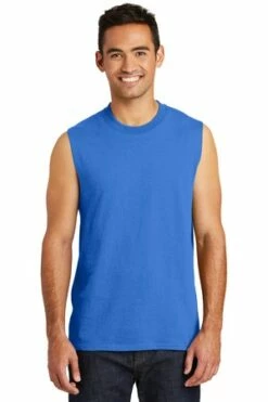 Unisex Core Cotton Sleeveless Tee -Jiffyshirts Store acd6784e6af5ad