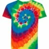 Youth Unisex Multi-Color Spiral T-Shirt -Jiffyshirts Store ad0f234ca00f9f