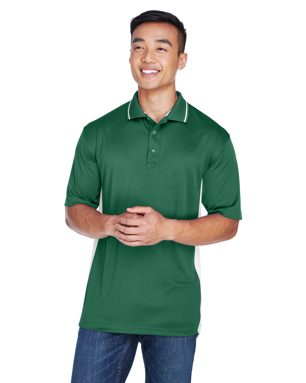 Men's Cool & Dry Sport Two-Tone Polo 11 Men's Cool & Dry Sport Two-Tone Polo - Image 9