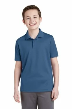 Youth Unisex PosiCharge RacerMesh Polo -Jiffyshirts Store adbdb3f216799e