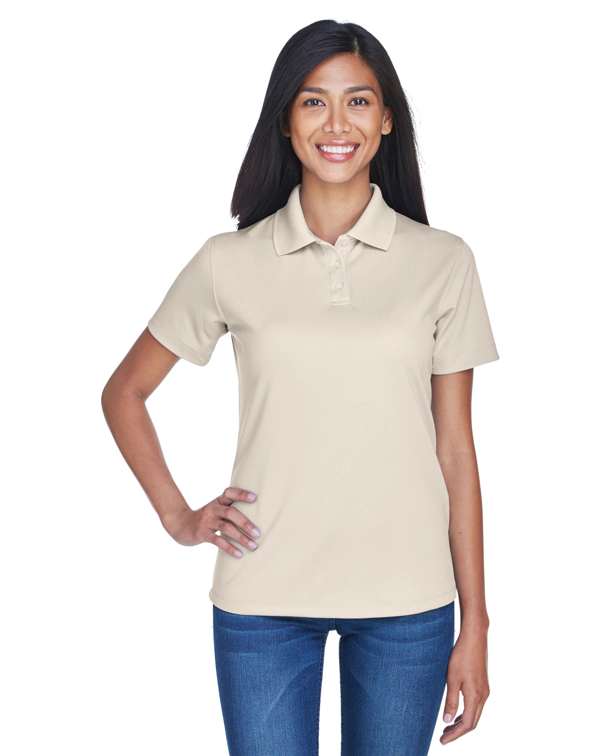 Ladies' Cool & Dry Stain-Release Performance Polo 7 Ladies' Cool & Dry Stain-Release Performance Polo - Image 5