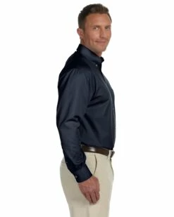 Men's Tall Easy Blend™ Long-Sleeve Twill Shirt With Stain-Release 11 Men's Tall Easy Blend™ Long-Sleeve Twill Shirt With Stain-Release -Jiffyshirts Store b0e3a68ebc31c3