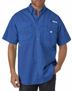 Columbia Men's Bonehead™ Short-Sleeve Shirt -Jiffyshirts Store b1500e7b345b8d