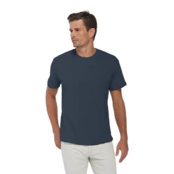 Platinum Adult Unisex Slub Short Sleeve Crew Neck Tee -Jiffyshirts Store b304a0e2c96083