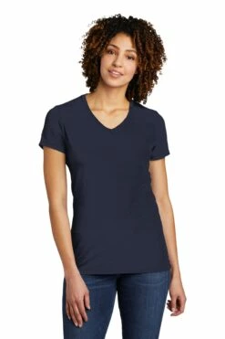 Women's Tri-Blend V-Neck Tee -Jiffyshirts Store b4fdc382751905