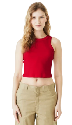 Ladies' Micro Ribbed Racerback Tank