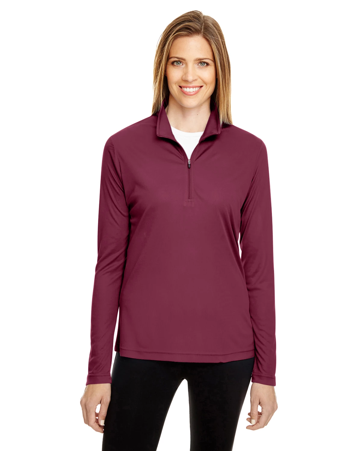 Ladies' Zone Performance Quarter-Zip 11 Ladies' Zone Performance Quarter-Zip - Image 9