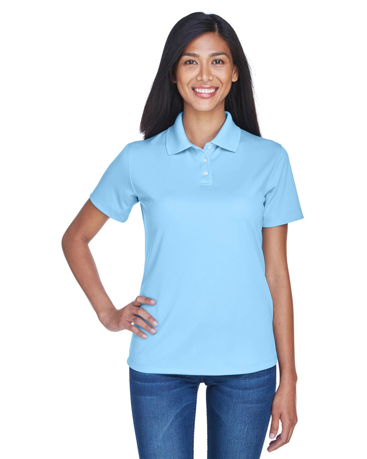 Ladies' Cool & Dry Stain-Release Performance Polo 20 Ladies' Cool & Dry Stain-Release Performance Polo - Image 18