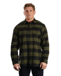 Yarn-Dyed LS Flannel -Jiffyshirts Store ba8bbe35e17990
