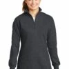 Ladies 1/4-Zip Sweatshirt 1 Ladies 1/4-Zip Sweatshirt -Jiffyshirts Store bb60d2935e73ab