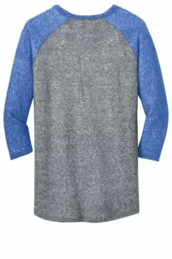 District Unisex Microburn 3/4-Sleeve Raglan Tee 12 District Unisex Microburn 3/4-Sleeve Raglan Tee -Jiffyshirts Store bbe123b4745490