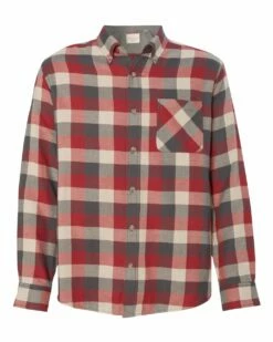 Vintage Brushed Flannel Long Sleeve Shirt -Jiffyshirts Store bc9f938509bedd