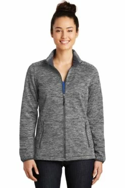 Ladies PosiCharge Electric Heather Soft Shell Jacket -Jiffyshirts Store bccb6ea6af8adf