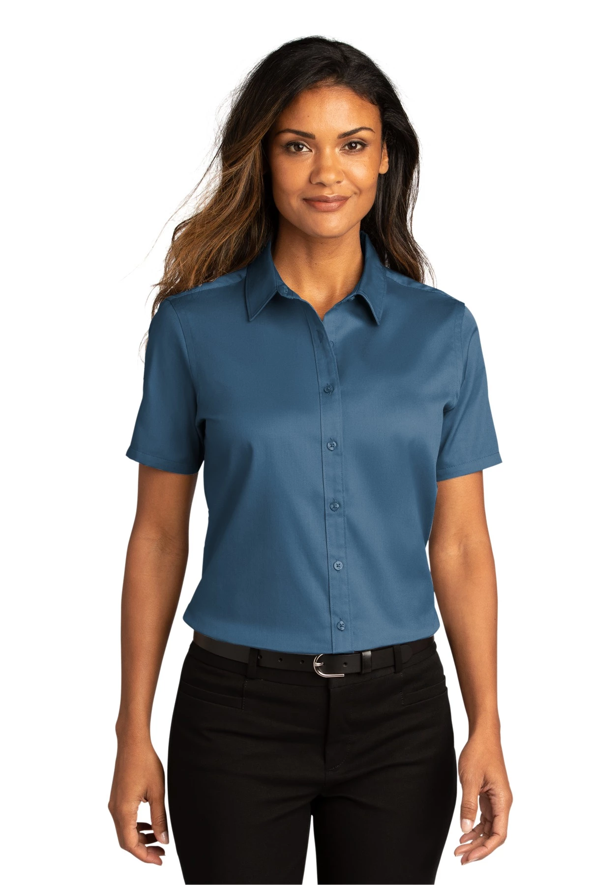 Ladies Short Sleeve SuperPro React ™ Twill Shirt 19 Ladies Short Sleeve SuperPro React ™ Twill Shirt - Image 17