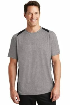Unisex Heather Colorblock Contender Tee -Jiffyshirts Store c0576ee02b5736
