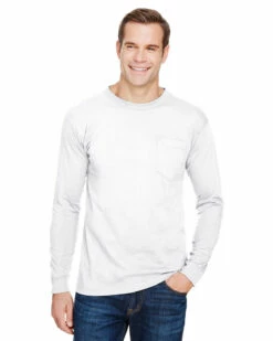 Unisex Union-Made Long-Sleeve Pocket Crew T-Shirt 21 Unisex Union-Made Long-Sleeve Pocket Crew T-Shirt -Jiffyshirts Store c123916edc07b3