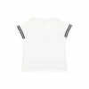 Ladies' Curvy Football T-Shirt