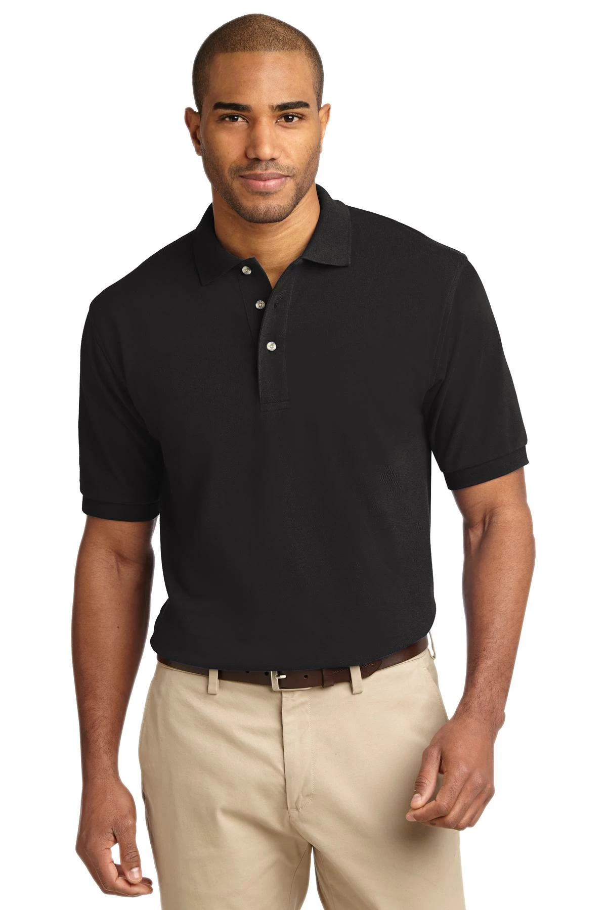 Tall Heavyweight Cotton Pique Polo 7 Tall Heavyweight Cotton Pique Polo - Image 5