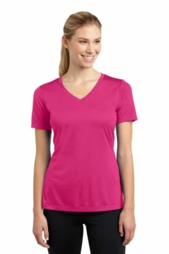 Ladies PosiCharge Competitor V-Neck Tee -Jiffyshirts Store c35ff890727fa9