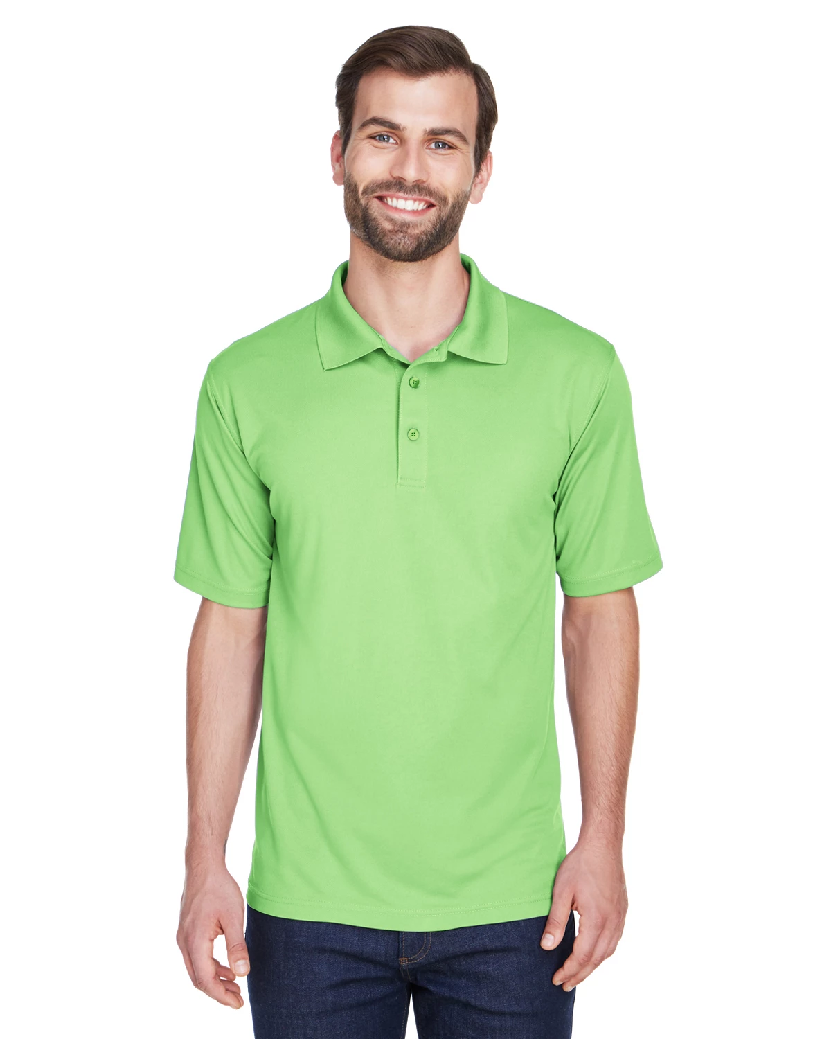 Men's Cool & Dry Mesh Piqué Polo 18 Men's Cool & Dry Mesh Piqué Polo - Image 16