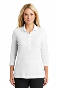 Ladies Coastal Cotton Blend Polo -Jiffyshirts Store c40d891feeba08