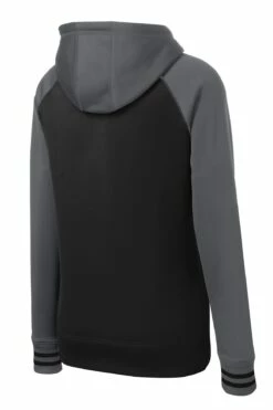 Ladies Sport-Wick Varsity Fleece Full-Zip Hooded Jacket -Jiffyshirts Store c4115e88bd125f