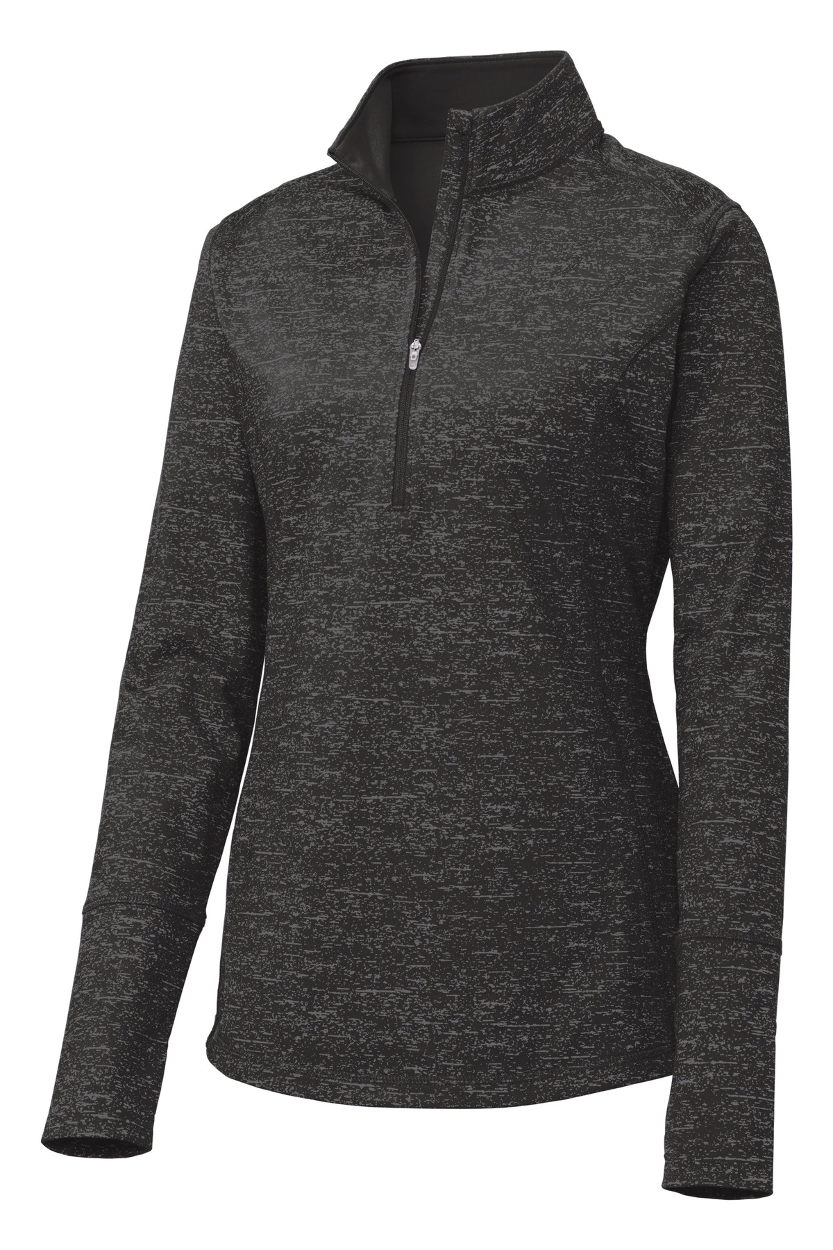 Ladies Sport-Wick Stretch Reflective Heather 1/2-Zip Pullover 5 Ladies Sport-Wick Stretch Reflective Heather 1/2-Zip Pullover - Image 3