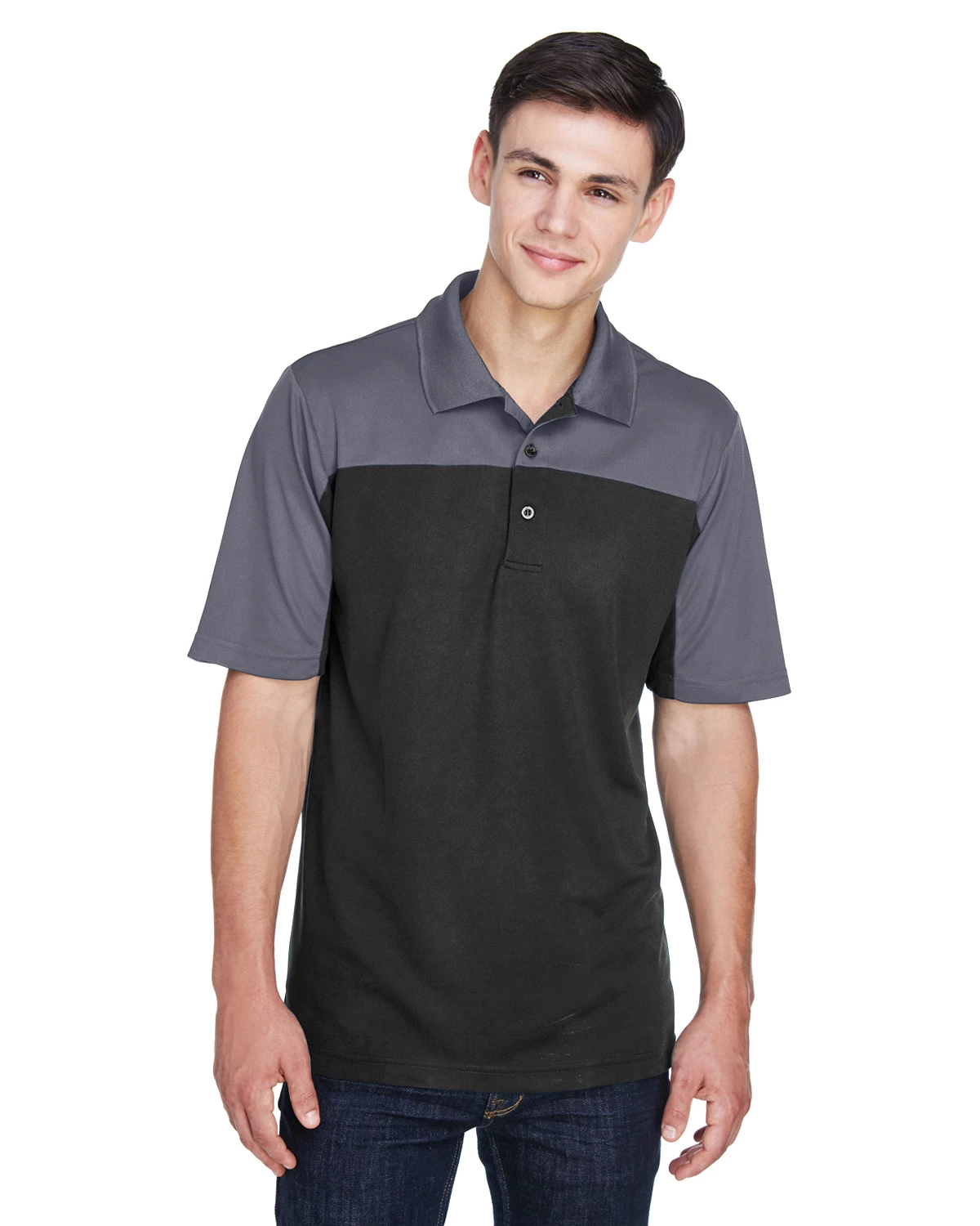 Men's Balance Colorblock Performance Piqué Polo 3 Men's Balance Colorblock Performance Piqué Polo