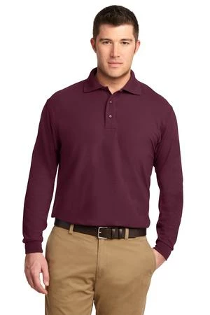 Silk Touch Long Sleeve Polo 12 Silk Touch Long Sleeve Polo - Image 10