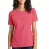 Ladies Ring Spun Cotton Tee -Jiffyshirts Store c70f0df4b51363