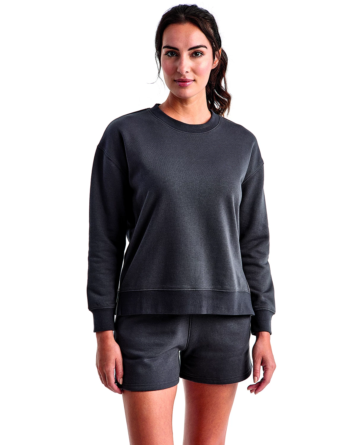 Ladies' Billie Side-Zip Sweatshirt 8 Ladies' Billie Side-Zip Sweatshirt - Image 6