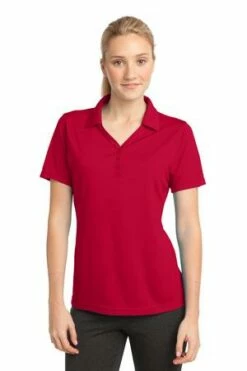 Ladies PosiCharge Micro-Mesh Polo -Jiffyshirts Store c77ec8f069a214