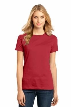 District Ladies' Perfect Weight Tee -Jiffyshirts Store c90b1103f5b392