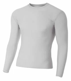 Adult Polyester Spandex Long Sleeve Compression T-Shirt -Jiffyshirts Store cb095b284e0aa5