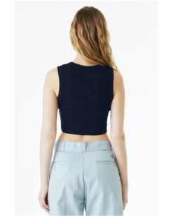 Ladies' Micro Rib Muscle Crop Tank 13 Ladies' Micro Rib Muscle Crop Tank -Jiffyshirts Store cb2bc39397f369