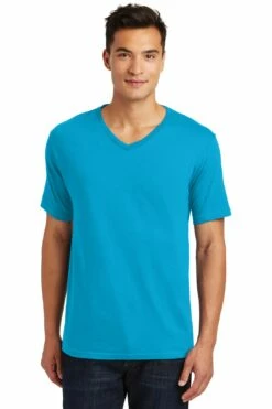 District Unisex Perfect Weight V-Neck Tee -Jiffyshirts Store cb385a51f191c2